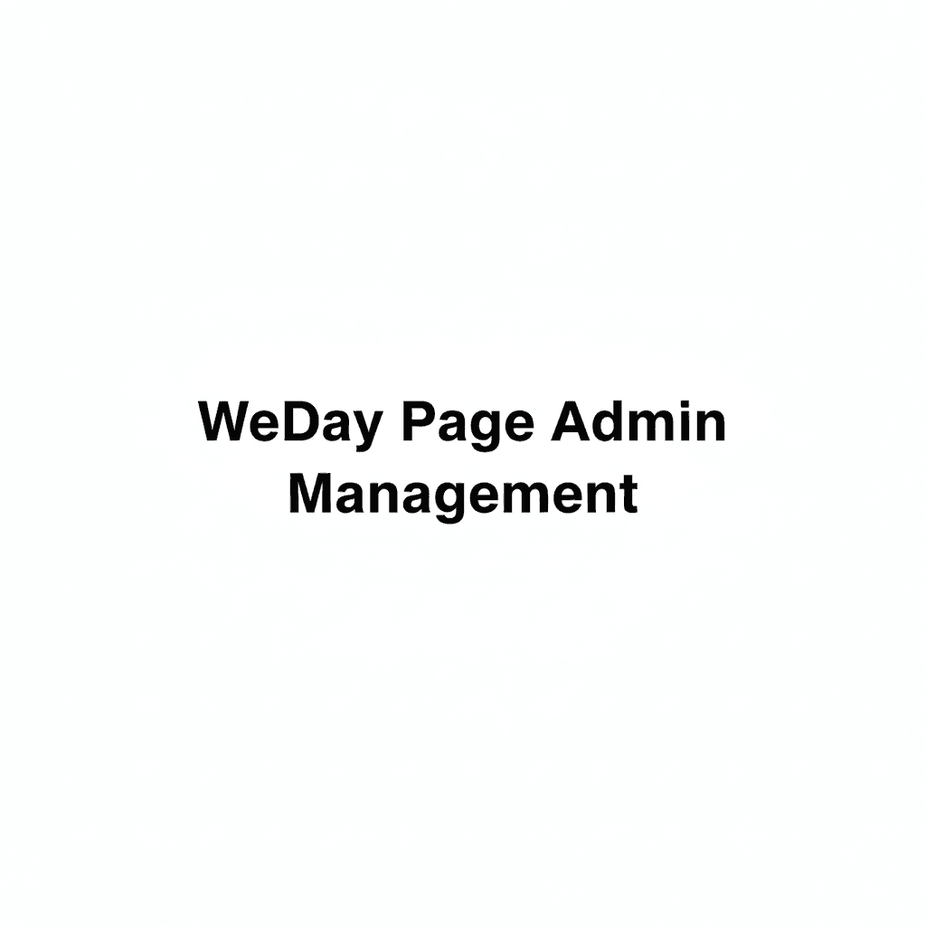 WeDay Social Media Platform & Internal Operation Management screenshot 3